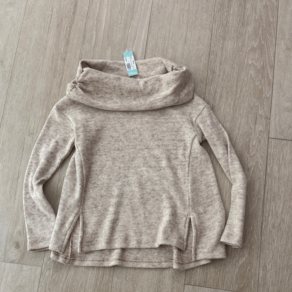 Shore brand new with tags..Cozy Beige Women's Sweater size medium